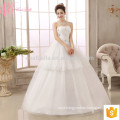 White bridal new design off-shoulder ball gown princess wedding dress